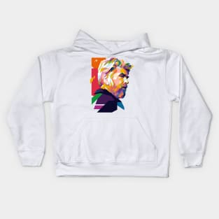 Karl Ove Knausgard Popart Kids Hoodie